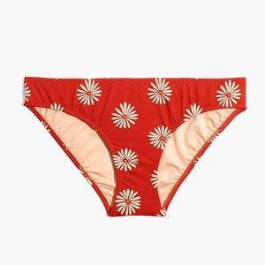 Madewell Second Wave Classic Bikini Bottom in Daisy Daydream